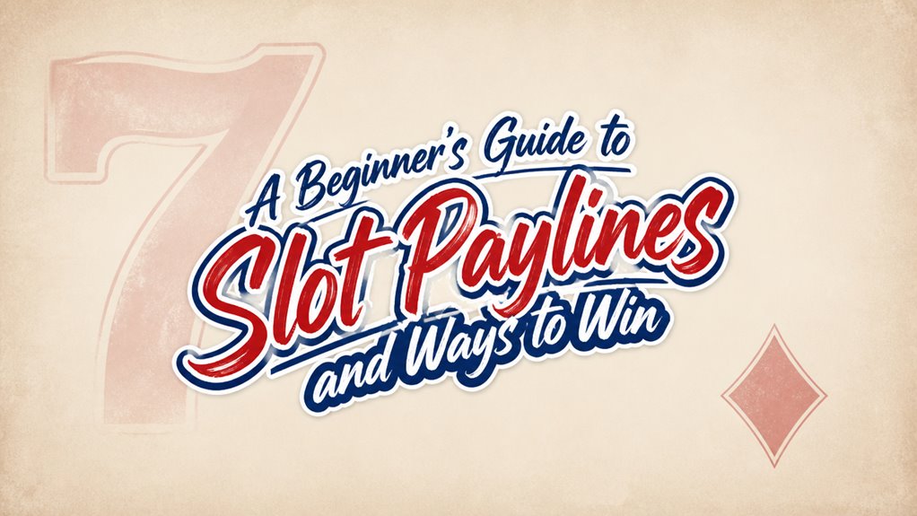 A Beginner’s Guide to Slot Paylines and Ways to Win